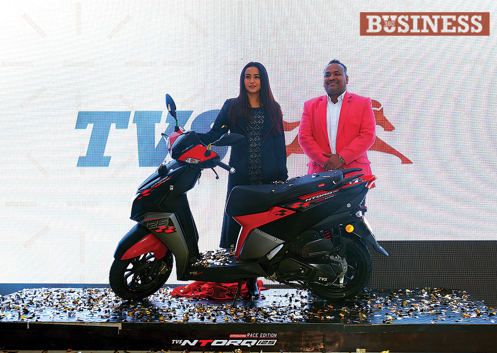 TVS Motor Company launches TVS NTORQ 125 Race