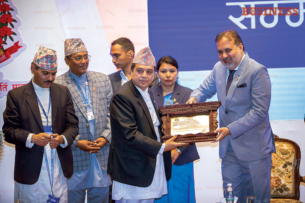 IME Group Chair Chandra Dhakal receives CIP award