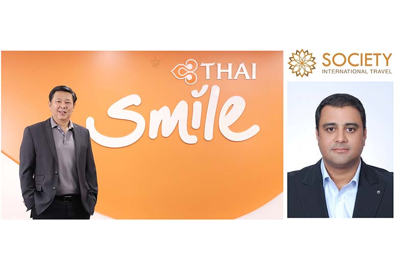 Society International Travel Services appointed GSA for THAI Smile Airways