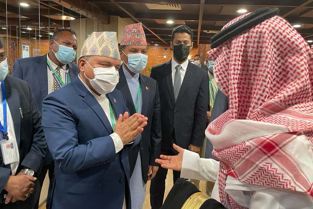 Saudi Foreign Minister concludes official visit to Nepal, returns home