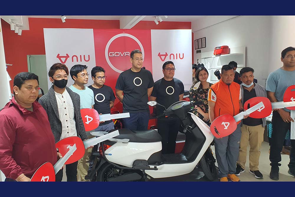 NIU GOVA G5 Electric Scooter launched in Nepal