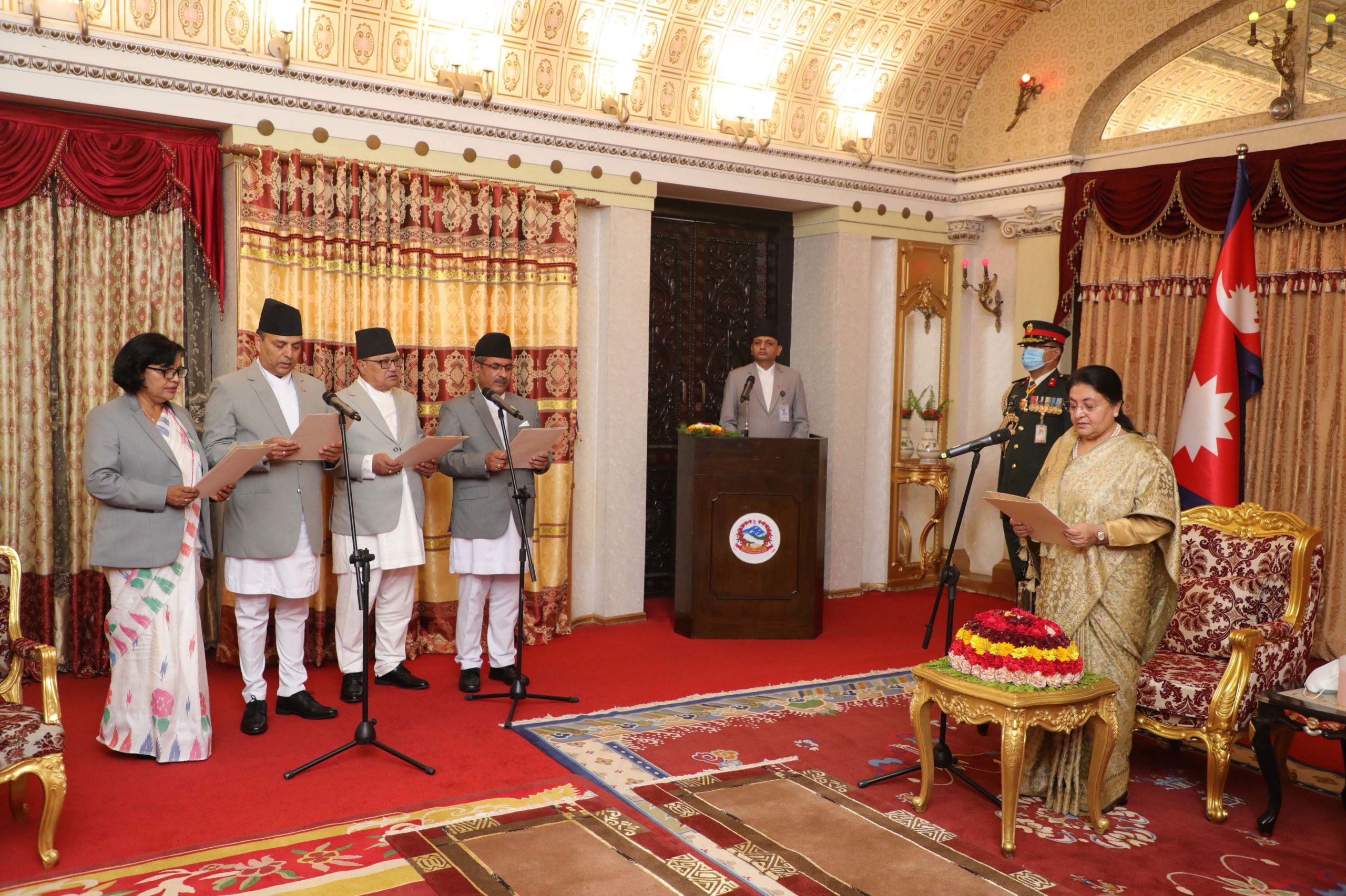 Four ambassadors sworn in