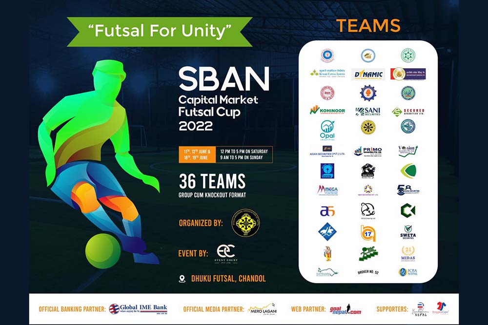 ‘SBAN Capital Market Futsal Cup 2022’ to kick off on June 11