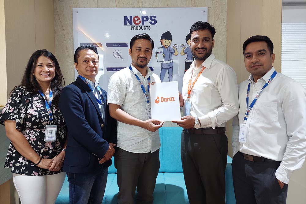 Daraz, NEPS partner up to promote card prepayment