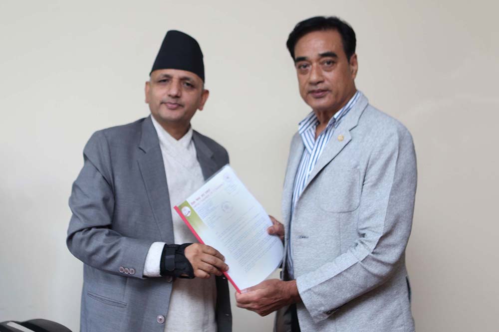 NCC submits 16-point memo to Industry Secy Gyawali