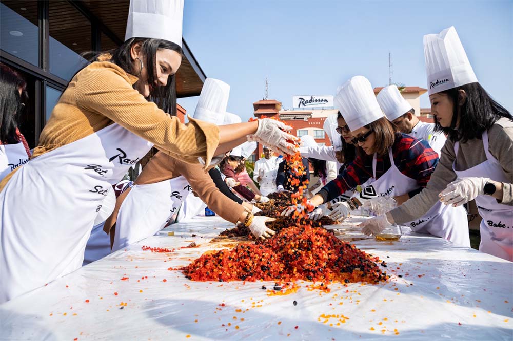 Radisson Hotel Kathmandu hosts fruit soaking ceremony