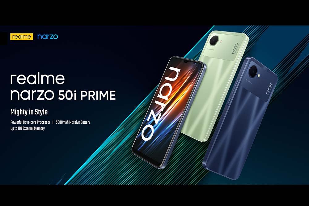 realme launches narzo 50i Prime; 3+32GB variant priced at Rs 14,499, 4+64GB at Rs 15,999