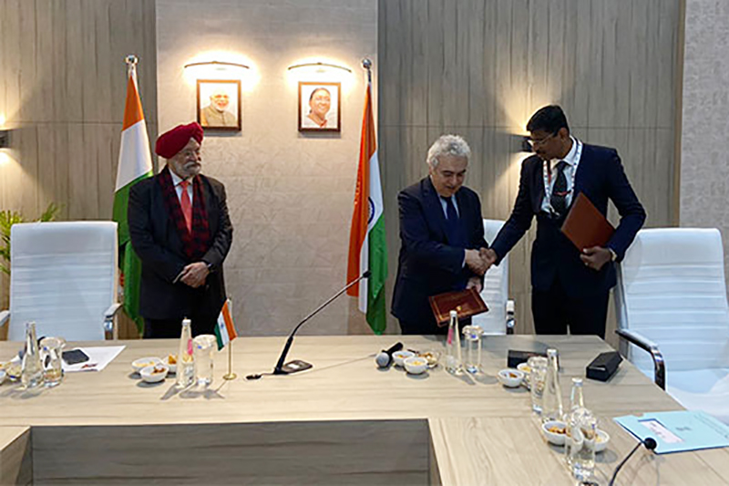 India, IEA to work together to enhance global energy security