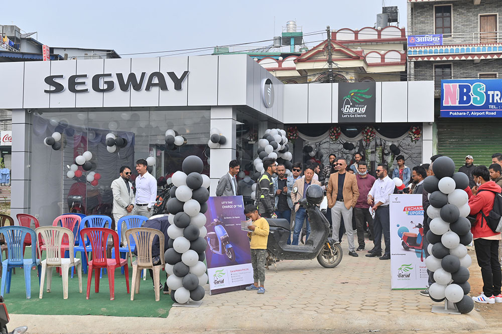 Segway inaugurates new exclusive showroom in Pokhara