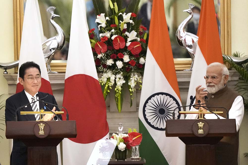 Japan PM Kishida announces new Indo-Pacific plan in India