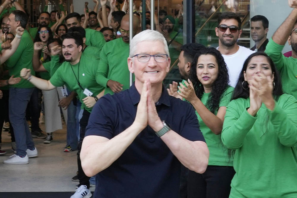 Apple Inc bets big on India as it opens first flagship store