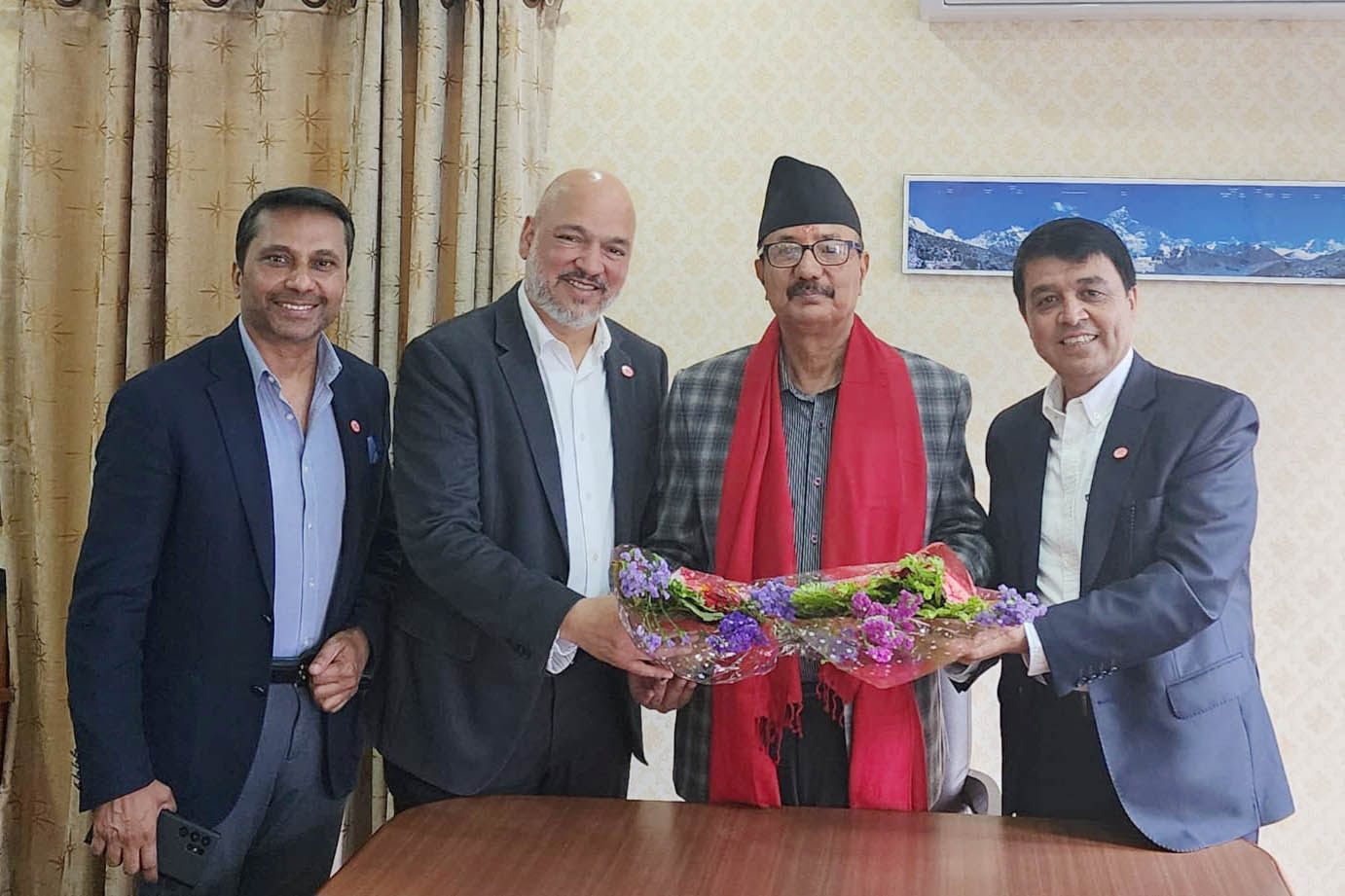 FNCCI delegation meets newly appointed Industry Minister Rijal