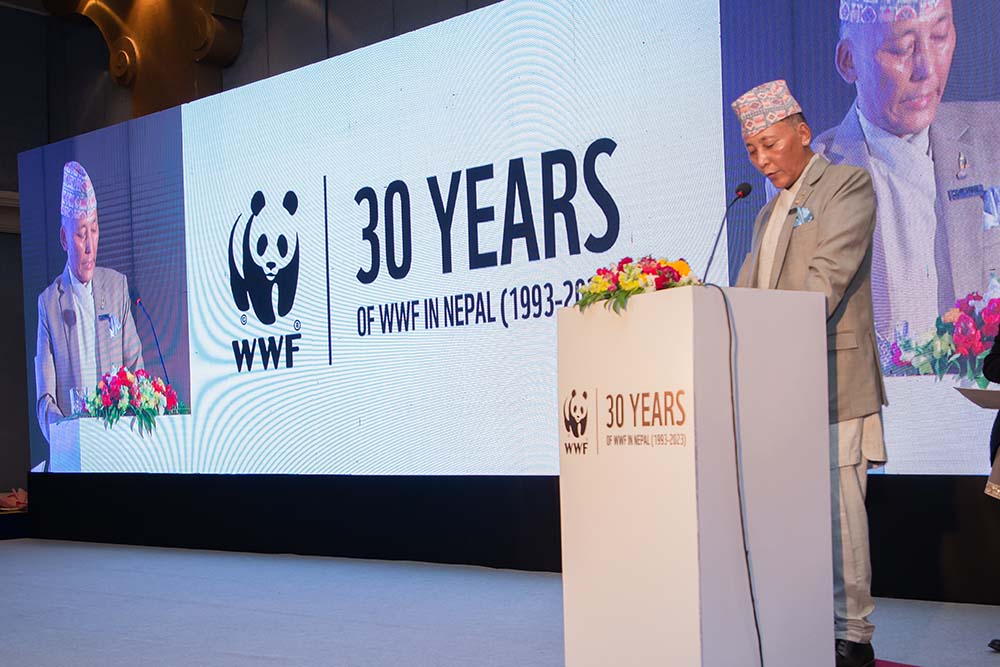 WWF Nepal celebrates 30 years of conservation efforts