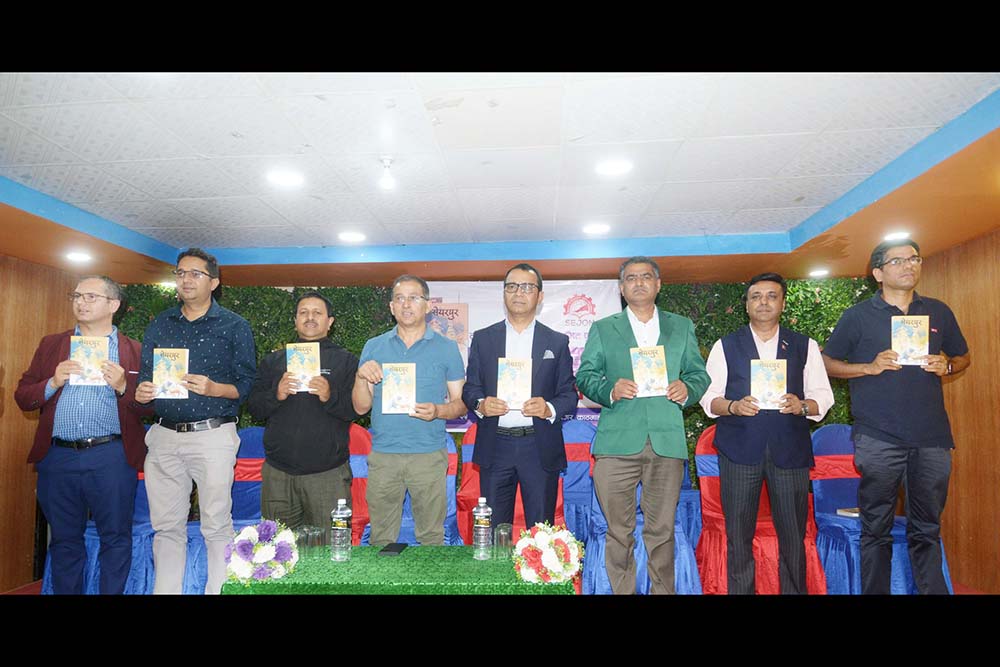 SEJON ex-president Sapkota&#8217;s &#8216;Sharepur&#8217; released