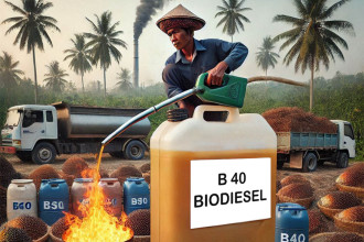 Indonesia to introduce B40 biodiesel with 40% palm oil content in 2025