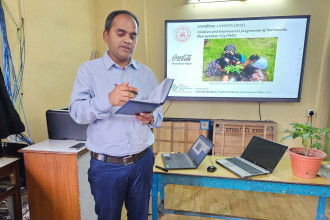 CIUD, Bottlers Nepal launch BABA project in Kathmandu community schools