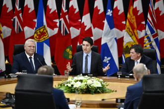 Trudeau vows Canada will respond to Trump’s tariffs, but says burden will be shared across regions