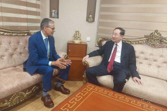 Chinese Vice Minister of Foreign Affairs arrives in Kathmandu for diplomatic consultation mechanism meet