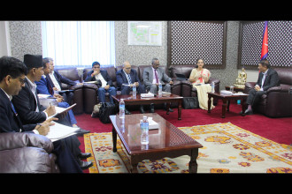 DPM Singh, WB officials discuss transformation of Kathmandu Valley into cultural city