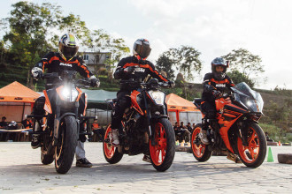 KTM Nepal hosts thrilling 'KTM Track Test Experience' event