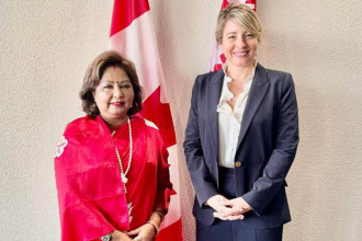 Nepal, Canada foreign ministers discuss strengthening bilateral ties, investment opportunities