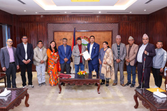 NGO Federation of Nepal submits 21-point declaration to PM Oli