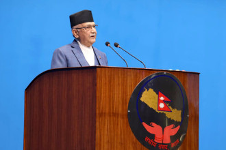 PM Oli highlights positive economic indicators under present govt