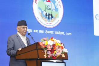 PM Oli stresses contribution of private sector in employment creation