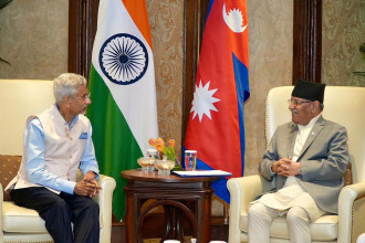 Jaishankar calls on PM Dahal, thanks him for attending Modi's swearing-in ceremony