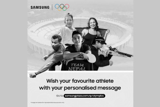 Samsung Nepal launches platform for well-wishers to send messages to Nepali Olympic athletes