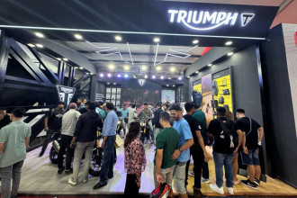 Triumph motorcycles secure 150 bookings at NADA Auto Show 2024