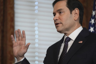 Rubio, on first day, warns China with Asian partners