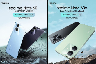 realme Note 60 and Note 60X launched in Nepal  