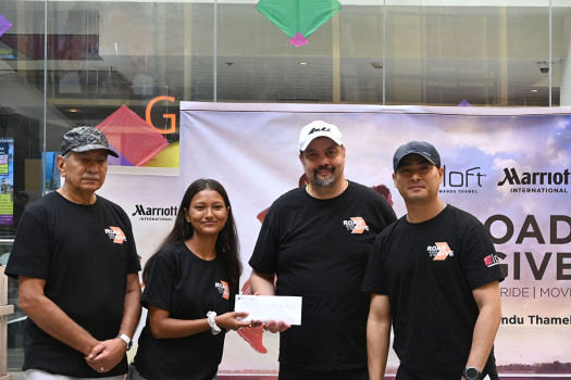 Aloft Kathmandu Thamel completes 'Road to Give’  walkathon