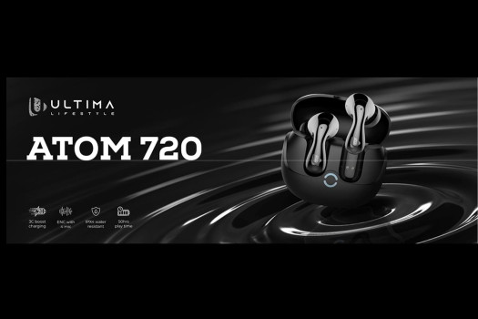 Ultima launches Atom 720 wireless earbuds: premium sound, comfort at unbeatable price