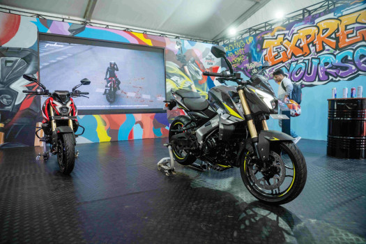 HH & Co unveils largest-ever Bajaj Pulsar NS400Z at NADA Auto Show