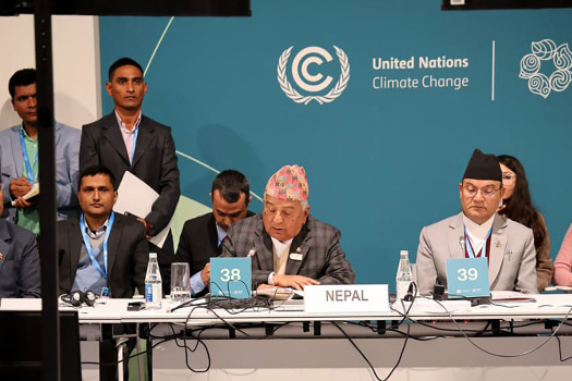 President Paudel appeals for collective efforts for climate action