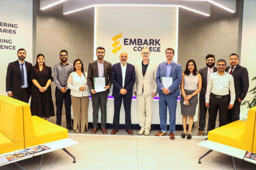 Embark College begins operation in collaboration with Golchha Group, Glocal