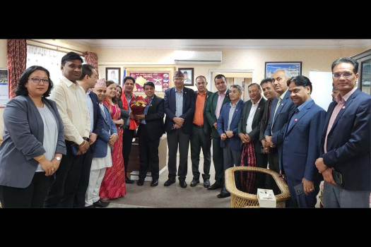 Minister Bhandari meets FNCCI delegation, pledges to create private sector-friendly environment