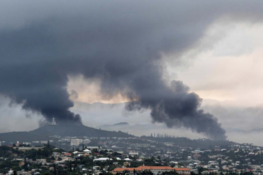 How is the violent unrest in New Caledonia impacting global nickel prices?