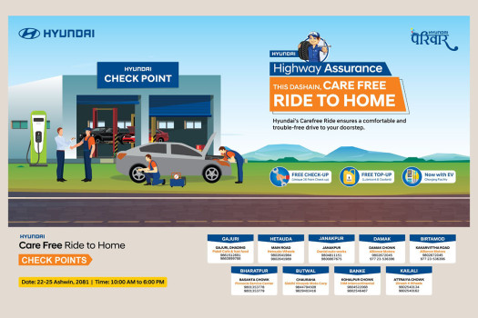 Hyundai launches free highway check-ups for customers travelling during festival