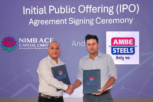 Jay Ambe Steels partners with NIMB ACE Capital for IPO