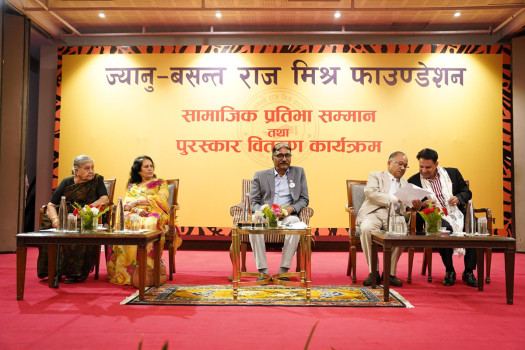 Jyanu-Basant Raj Mishra Foundation awards contributors in tourism, environment, education