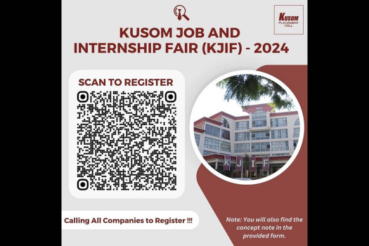 KUSOM Placement Cell announces KJIF 2024,  a job and internship fair scheduled for Aug 8-9