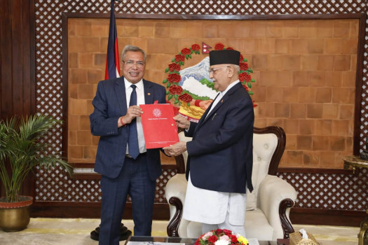 NCC officials meet PM Oli, urge for sustainable economic policies 
