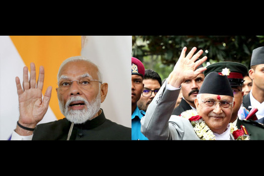 India's PM Modi congratulates PM Oli, calls for stronger India-Nepal collaboration