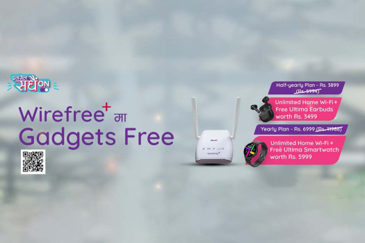 Ncell offers heavy discounts on Wirefree+ with free Ultima gadgets 