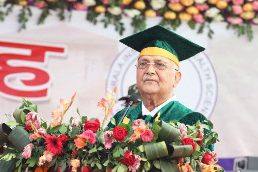 At 13th convocation ceremony of BPKIHS, PM Oli commits to providing sickle cell medicine from India