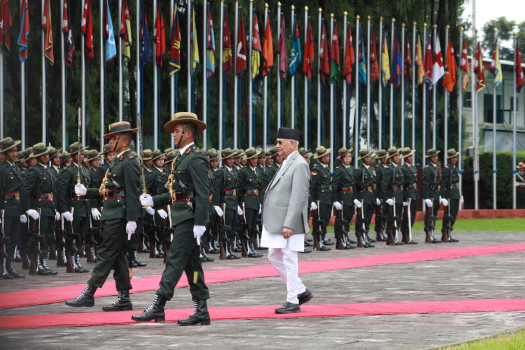 PM Oli departs for UNGA session in New York