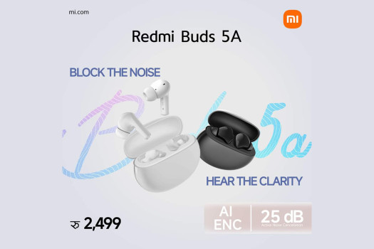 Discover the power of Redmi Buds 5A with immersive audio, advanced features